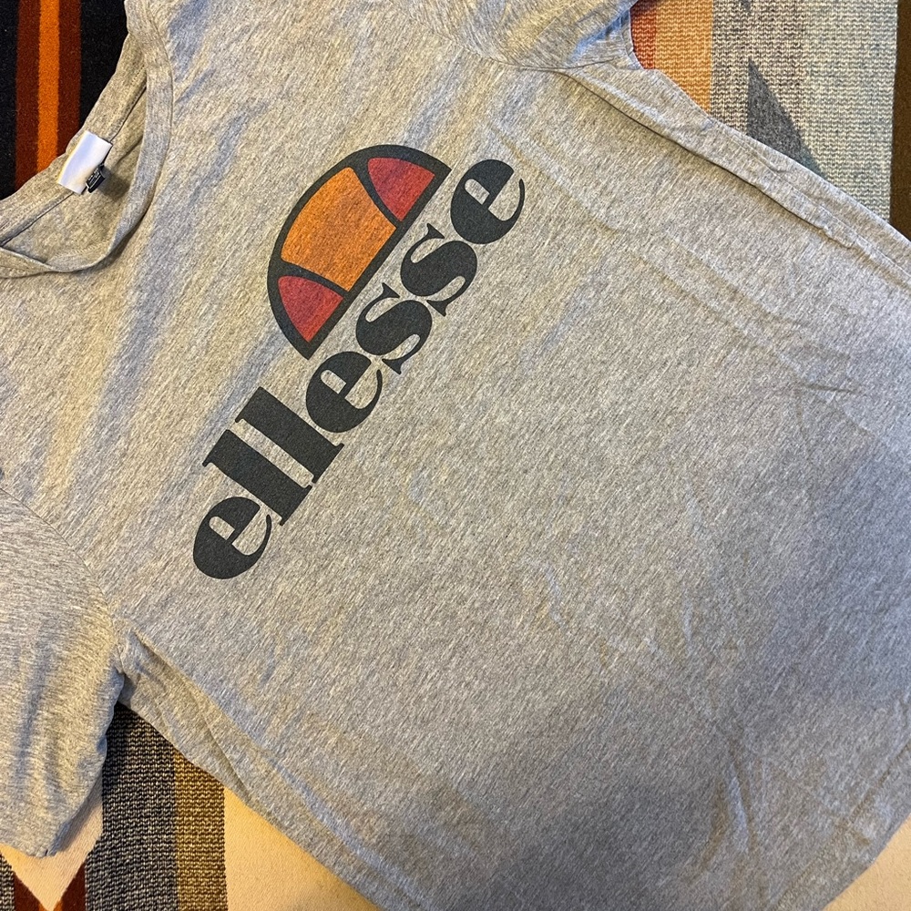 Ellesse Grey T-shirt EU 42 US 10 UK 14